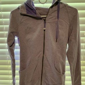 Lululemon Scuba Hoodie, Light Purple, Size 4